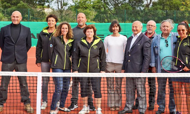 Inauguration : les courts de tennis rénovés