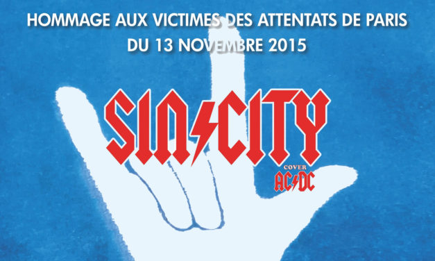Concert caritatif « Sin City – cover AC/DC » au profit de Life for Paris