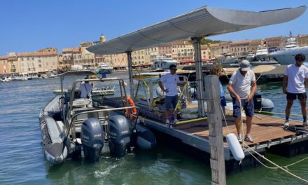 Le ponton MELTEM : Une innovation durable pour les infrastructures portuaires conceptualisée par une société de jeunes tropéziens et soutenue par la Région Sud