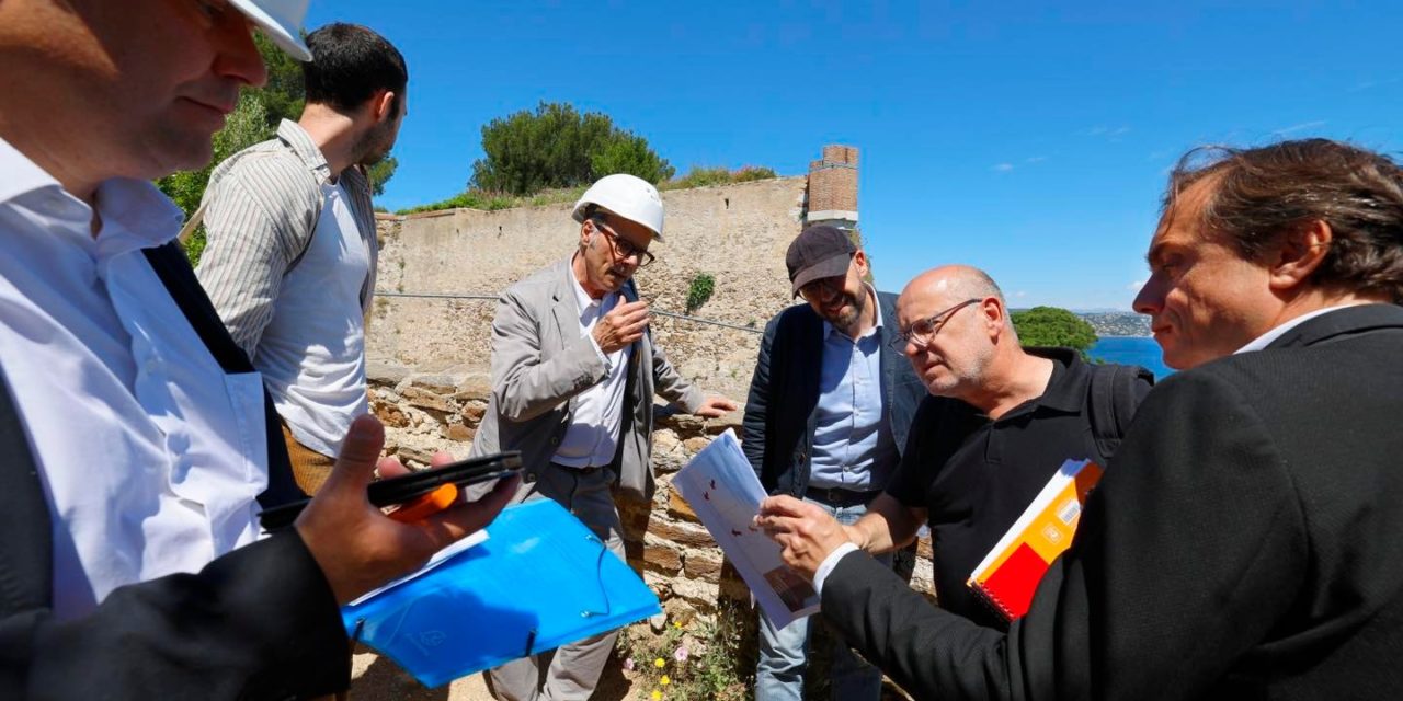 Travaux de restauration de la Citadelle