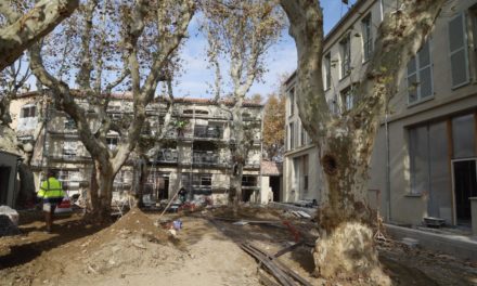 Dernière ligne droite pour les travaux du Carré de l’école – Maison Louis Blanc