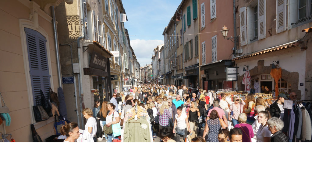 La grande braderie de Saint-Tropez (attention restrictions de