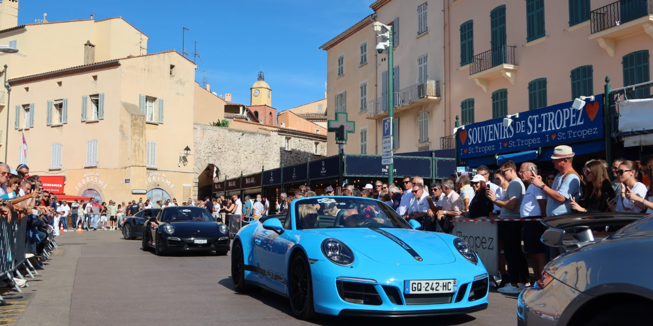 Retour en images sur le week-end inoubliable du Paradis Porsche à Saint-Tropez