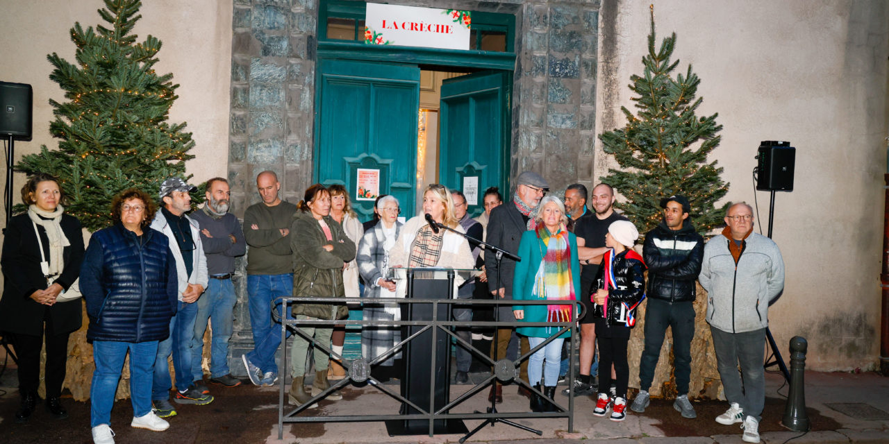 Inauguration de la crèche provençale, véritable symbole de nos traditions et notre identité tropézienne