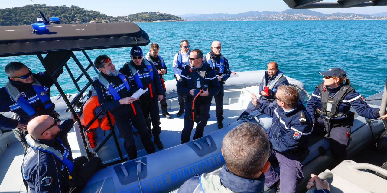 La brigade nautique de Saint-Tropez se prépare pour la saison