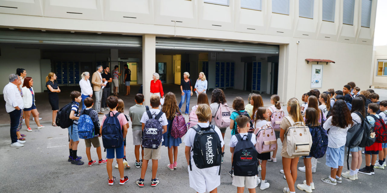 Une rentrée sous le signe de la bonne humeur dans l’ensemble de nos établissements scolaires