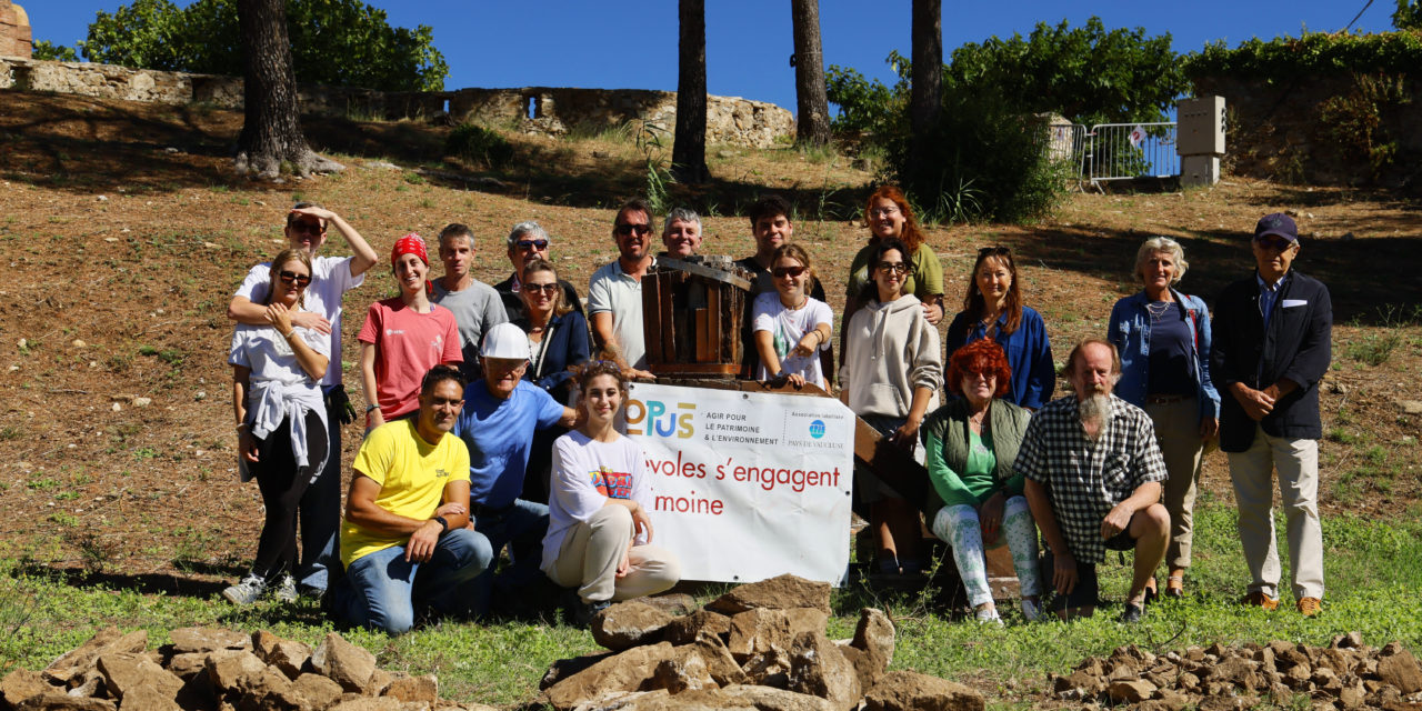 Démarrage du chantier OPUS : Une mobilisation des bénévoles pour la restauration de la Citadelle de Saint-Tropez