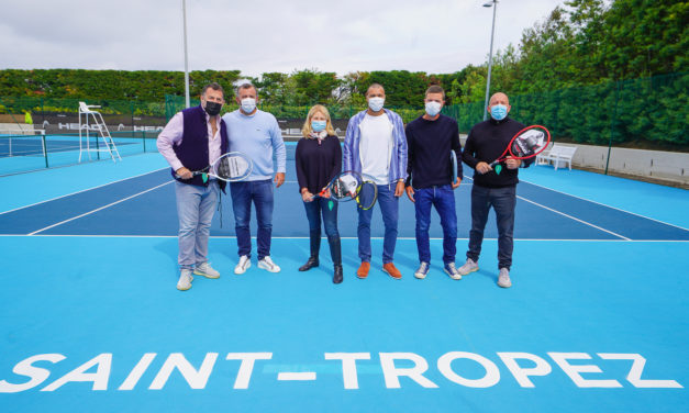 Saint-Tropez au cœur de la compétition internationale de tennis ATP 80 !